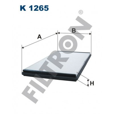 Filtro de Habitáculo Filtron K1265 BMW Serie X5 (E53), Landrover Range Rover III