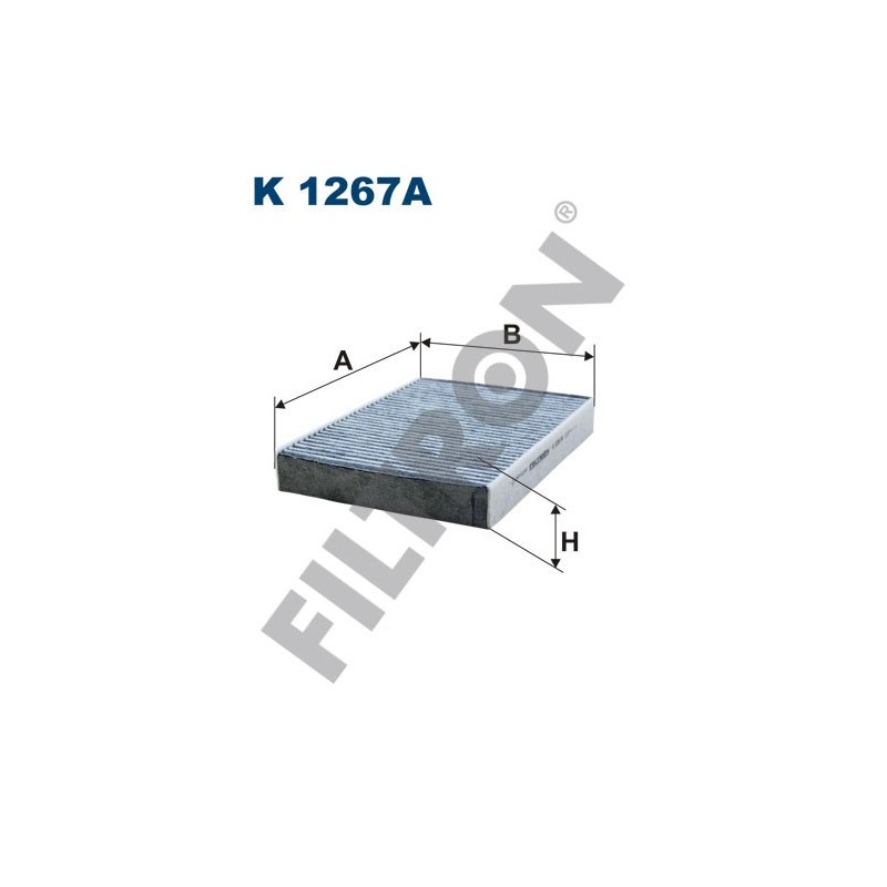 Filtro de Habitáculo Filtron K1267A Fiat Talento, Nissan NV300, Opel Vivaro B, Renault Scenic II, Trafic III