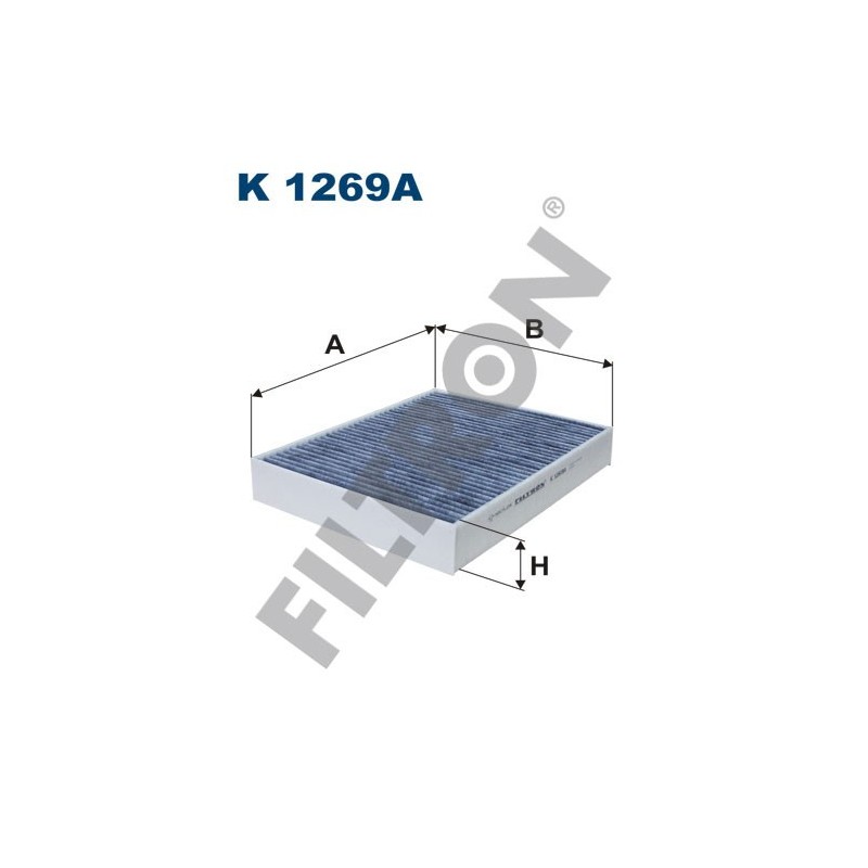 Filtro de Habitáculo Filtron K1269A Porsche Cayenne II/Cayenne S II, Volkswagen Touareg II