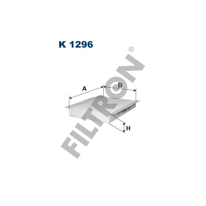 Filtro de Habitáculo Filtron K1296 Landrover Discovery III, Discovery IV, Range Rover Sport