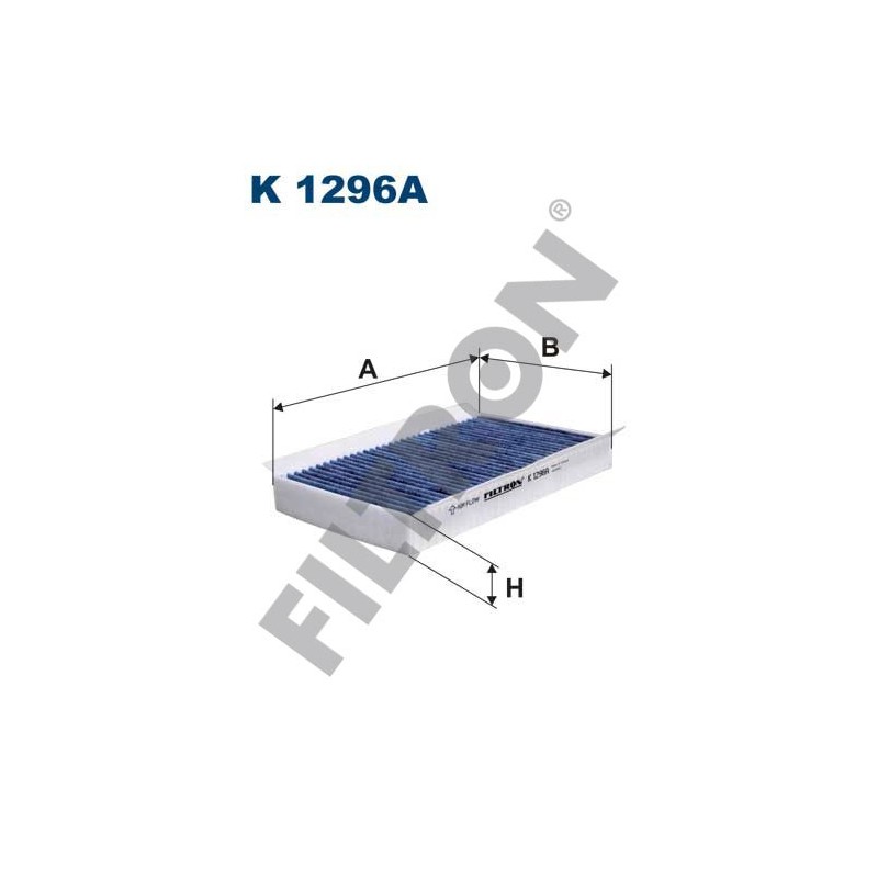 Filtro de Habitáculo Filtron K1296A Landrover Discovery III, Discovery IV, Range Rover Sport