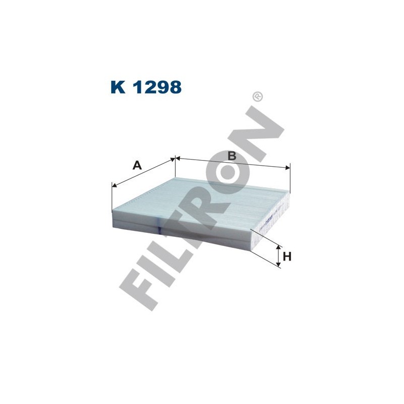 Filtro de Habitáculo Filtron K1298 Honda City, CR-Z, Insight, Jazz III