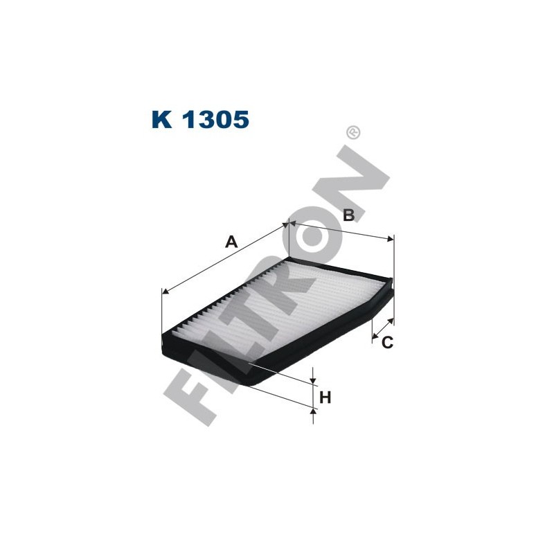 Filtro de Habitáculo Filtron K1305 Chevrolet Europe (GM) Epica, Evanda