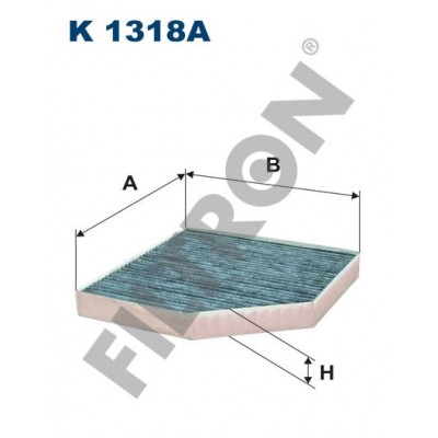 Filtro de Habitáculo Filtron K1318A Audi A6 (4G2/4G5), A6 Allroad (4GH), A7 (4GA), A8 III (4H)