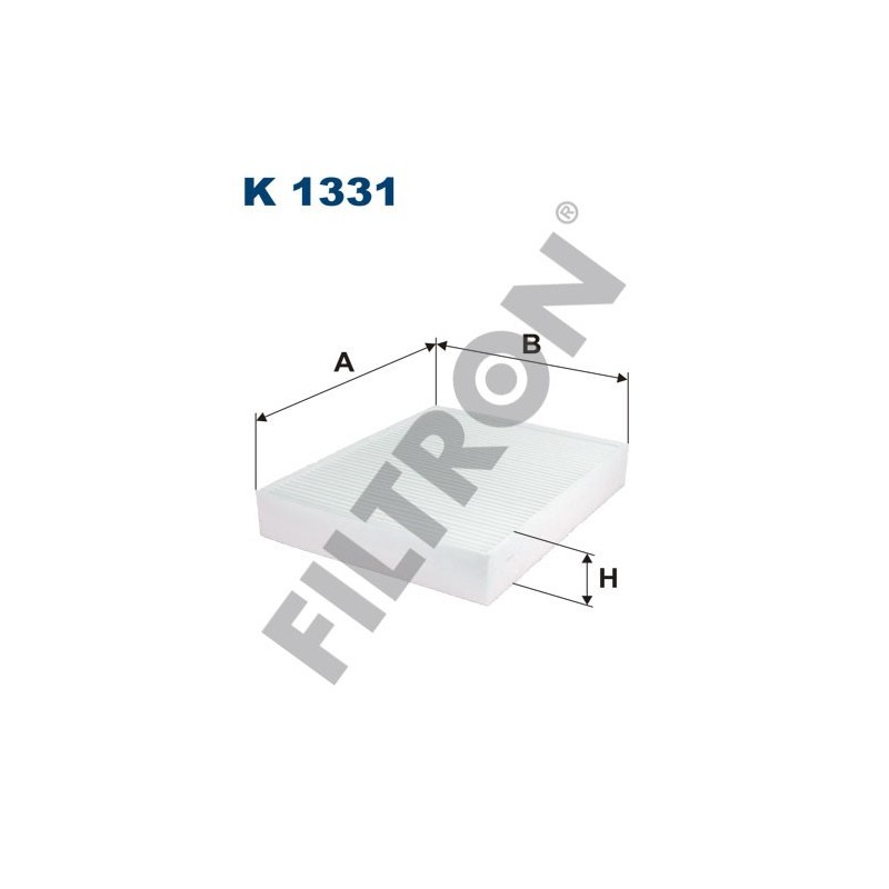 Filtro de Habitáculo Filtron K1331 BMW 1 (F20/F21), 2 (F22), 3 (F30/31), 3 GT (F34), 4 (F32)