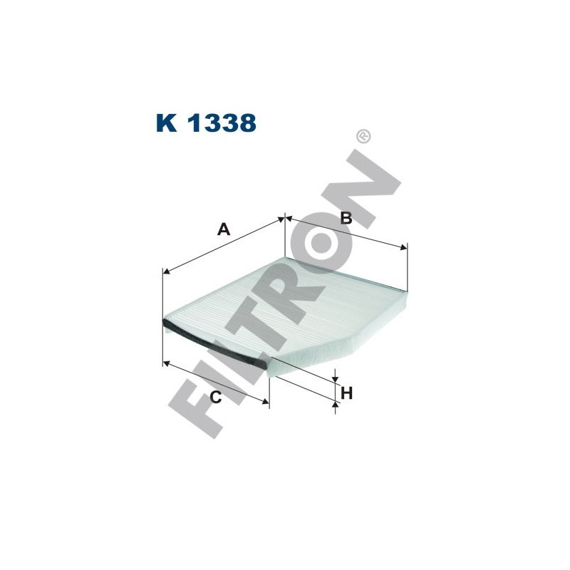 Filtro de Habitáculo Filtron K1338 Ford Tourneo Custom (2012), Transit 2014, Transit Custom (2012)