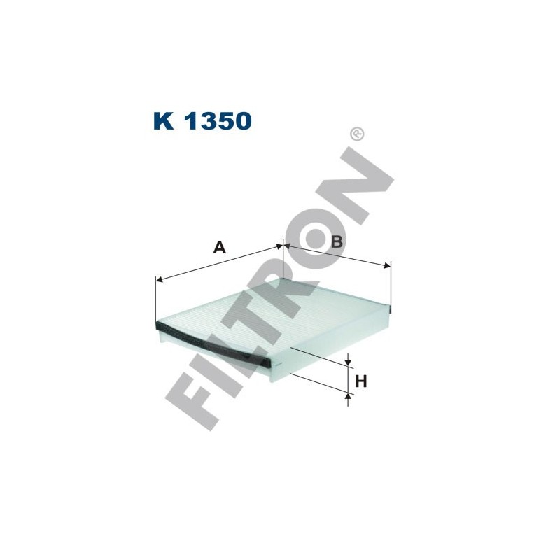 Filtro de Habitáculo Filtron K1350 Ford C-Max II/Grand C-Max, Focus III/ IV, Kuga II, Tourneo Connect II, Transit Connect II