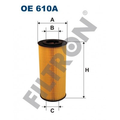 Filtro de Aceite Filtron OE610A M.A.N. Bus NL, Mercedes Actros II, Vario, Fendt Favorit 900, Mercedes Unimog, UX