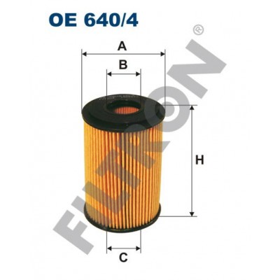 Filtro de Aceite Filtron OE640/4 Mercedes A (W168), Vaneo (W414)