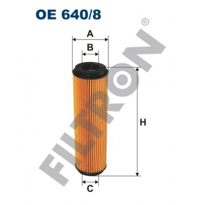 Filtro de Aceite Filtron OE640/8 Mercedes C (W203/C203/T203), C (W204/S204), CLC (CL203), CLK (A/C209), E (W/S211), E (W212)