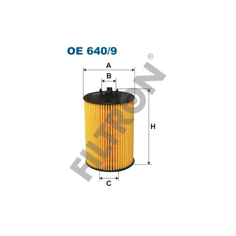 Filtro de Aceite Filtron OE640/9 Mercedes A (W169), B (W245)