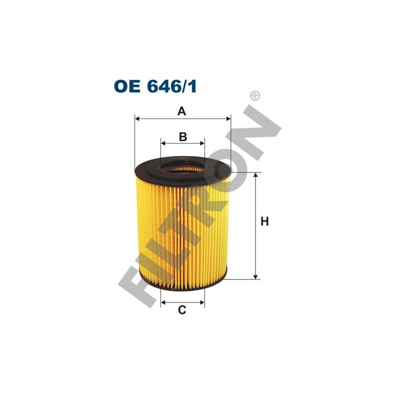 Filtro de Aceite Filtron OE646/1