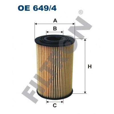 Filtro de Aceite Filtron OE649/4 BMW Serie 3 (E36), Serie 3 (E46), Serie 5 (E34), Serie Z3