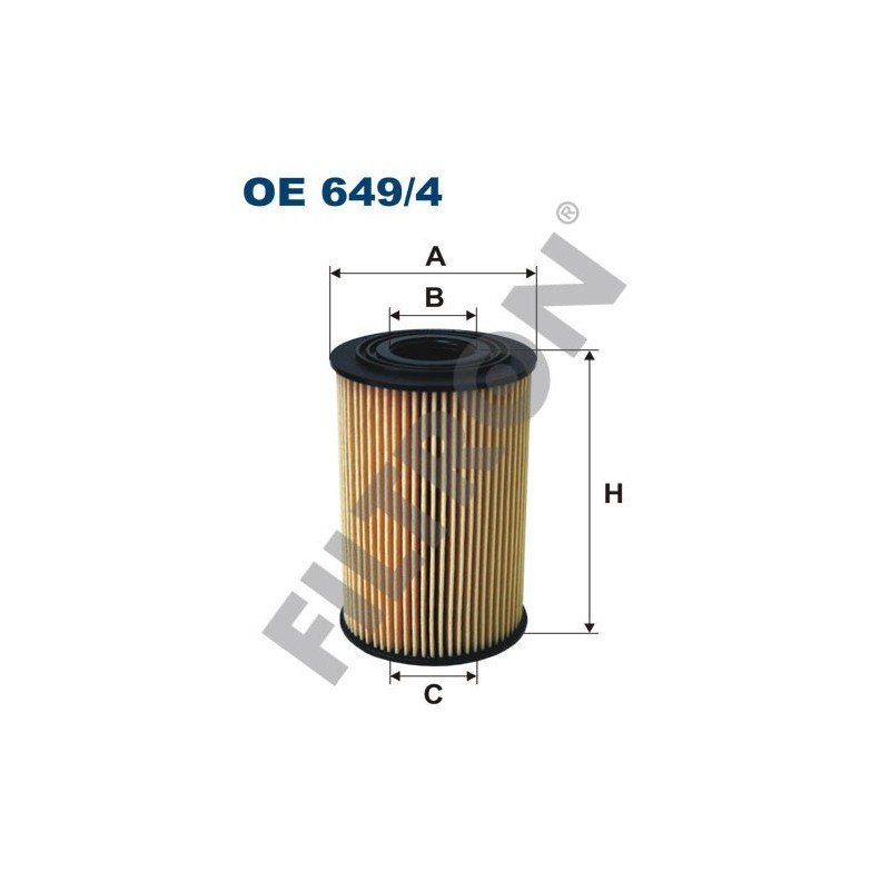 Filtro de Aceite Filtron OE649/4 BMW Serie 3 (E36), Serie 3 (E46), Serie 5 (E34), Serie Z3