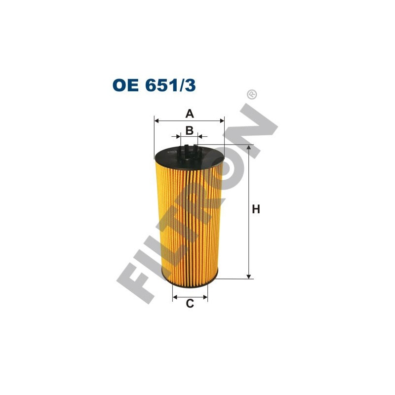 Filtro de Aceite Filtron OE651/3