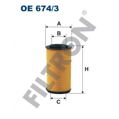 Filtro de Aceite Filtron OE674/3 Hyundai Grandeur, Sonata, Kia Opirus, Sorento