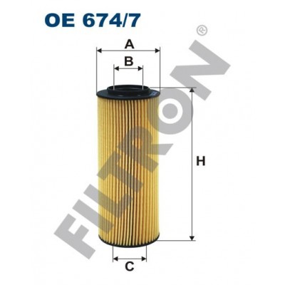 Filtro de Aceite Filtron OE674/7 Hyundai ix55 3.0CRDI