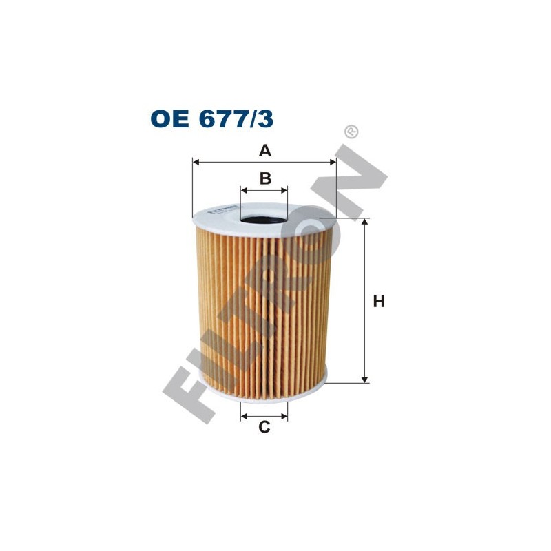 Filtro de Aceite Filtron OE677/3 Mercedes CLS (C219), E (W/S211), M (W164), S (W221)