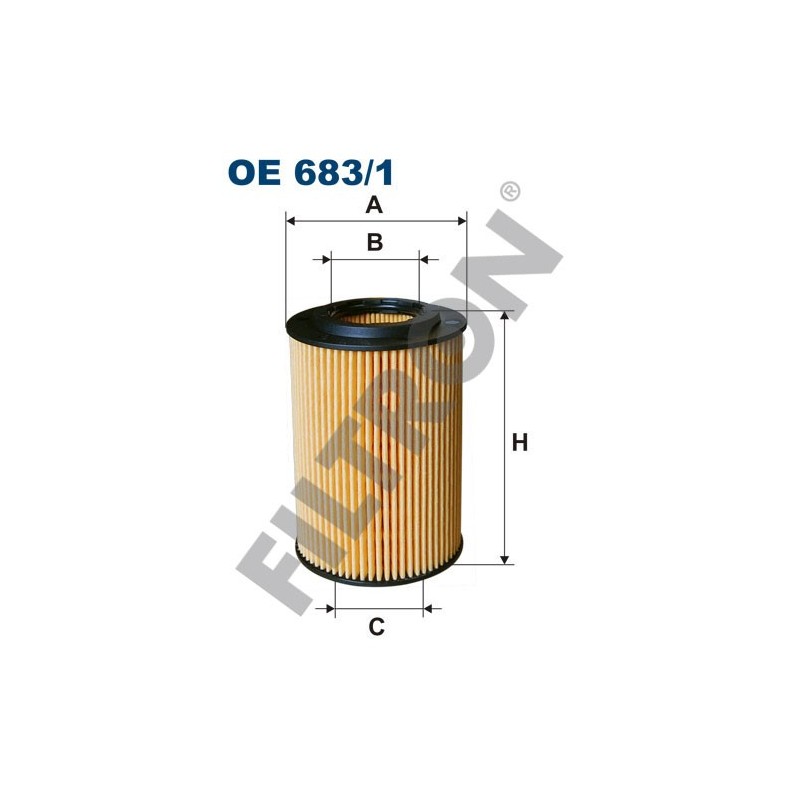 Filtro de Aceite Filtron OE683/1 Honda Accord IX (08-), Civic VIII, CR-V III