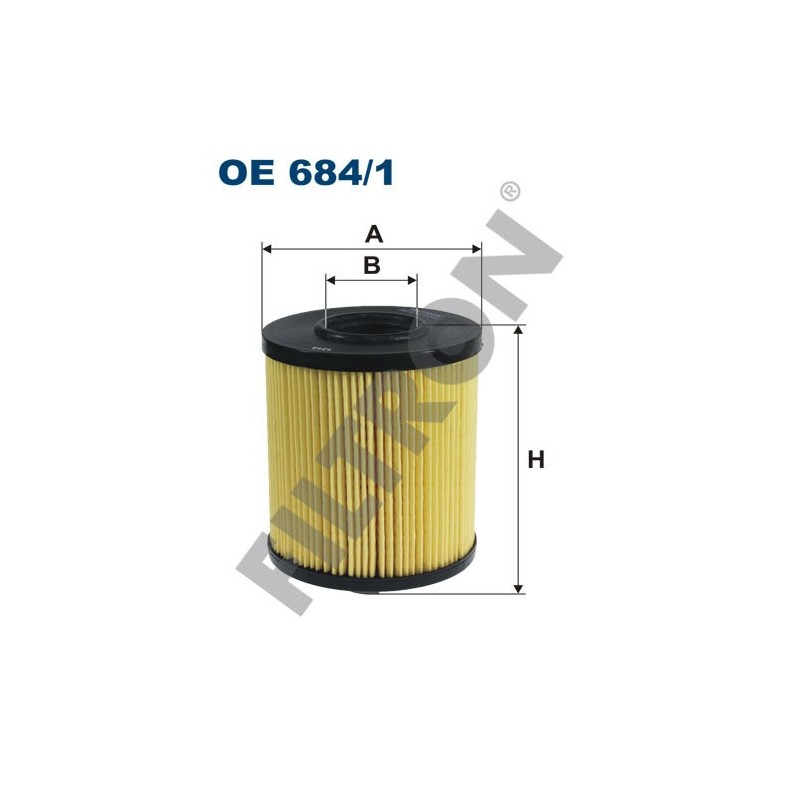 Filtro de Aceite Filtron OE684/1 Opel Signum, Vectra C, Renault Espace IV (02-), Vel Satis