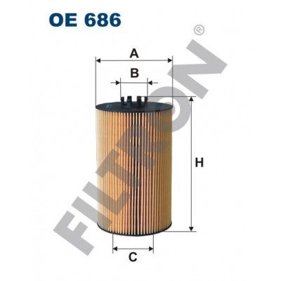 Filtro de Aceite Filtron OE686