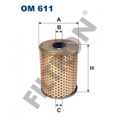 Filtro de Aceite Filtron OM611