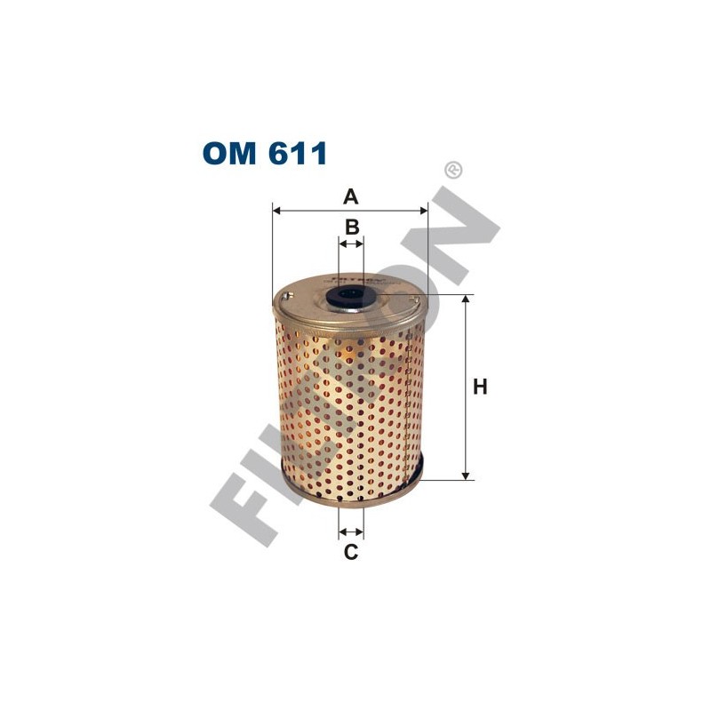 Filtro de Aceite Filtron OM611