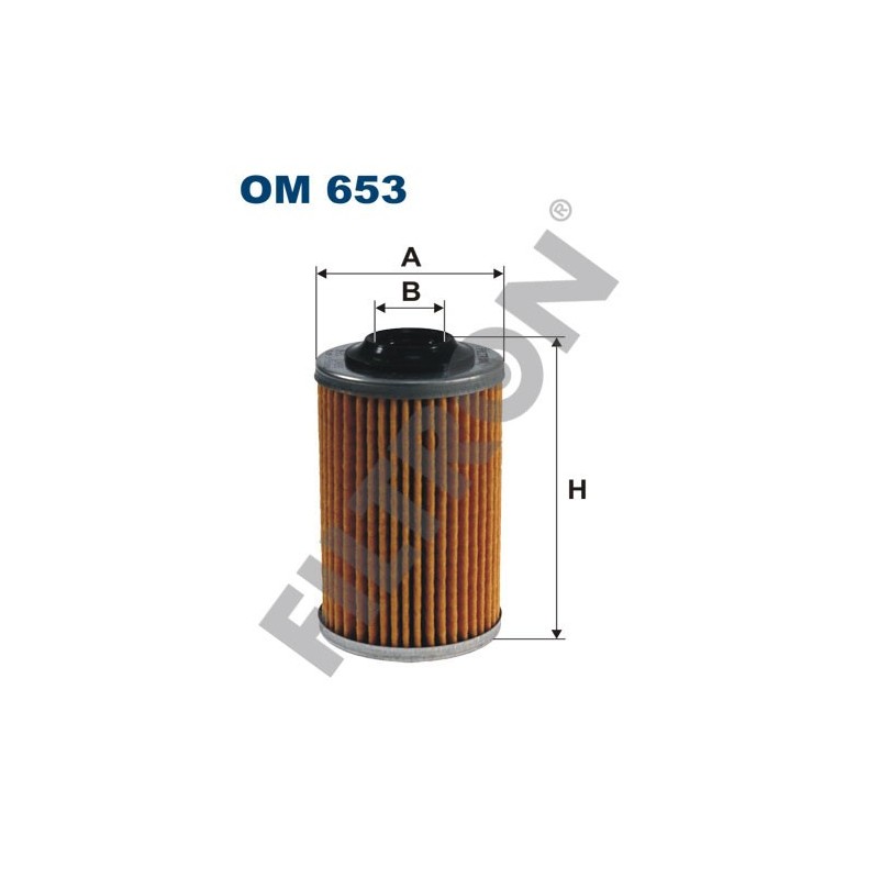 Filtro de Aceite Filtron OM653 Opel Insignia, Signum, Vectra C, Saab 9-3 (II/YS3F), 9-5 II, Vauxhall Insignia, Signum