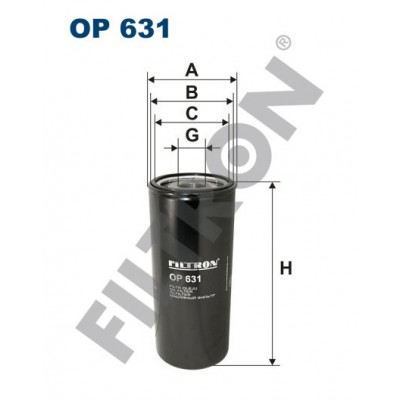 Filtro de Aceite Filtron OP631