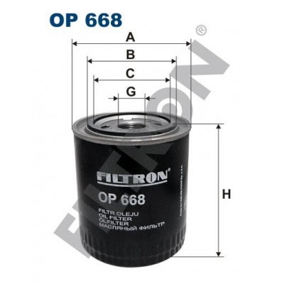 Filtro de Aceite Filtron OP668