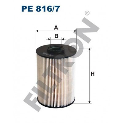 Filtro de Combustible Filtron PE816/7 Citroën C5 II, C6, Peugeot 407, 607