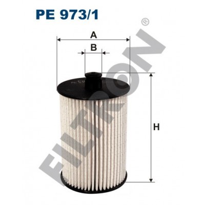 Filtro de Combustible Filtron PE973/1 Volkswagen LT 28, LT 35, LT 46