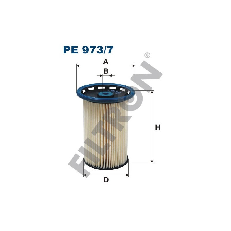 Filtro de Combustible Filtron PE973/7 Audi Q3, Seat Alahambra, Skoda Octavia, Volkswagen CC, Passat (3C2/3C5), Passat (36)