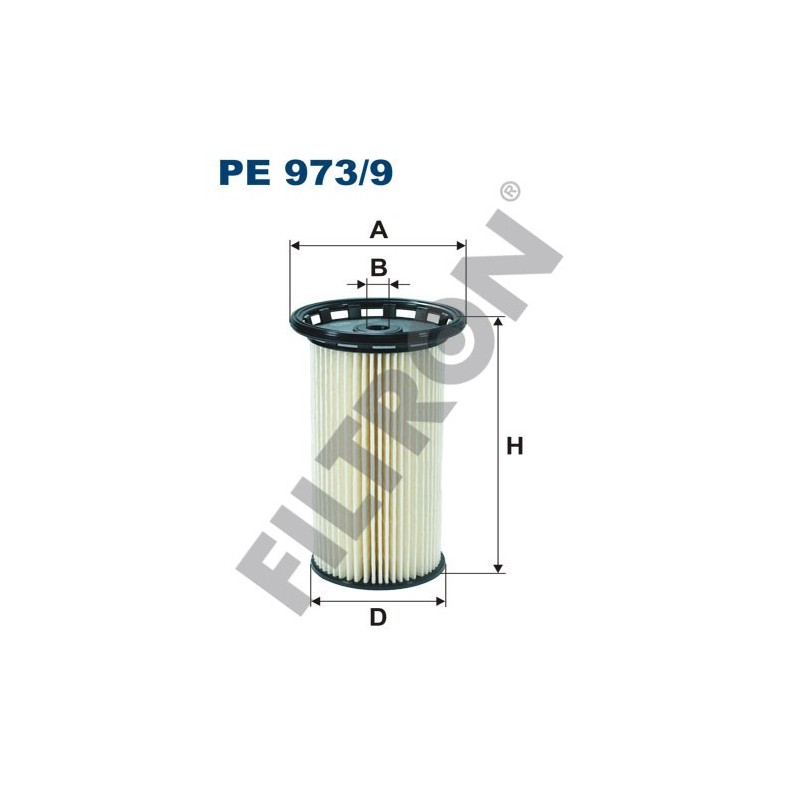 Filtro de Combustible Filtron PE973/9 Audi A3 III (8V), Q2 (GA),Q3 (F3), Seat Arona, Ateca, Ibiza VI, Leon III, Skoda Karoq