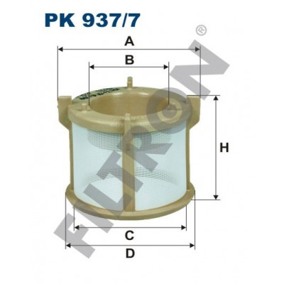 Filtro de Combustible Filtron PK937/7