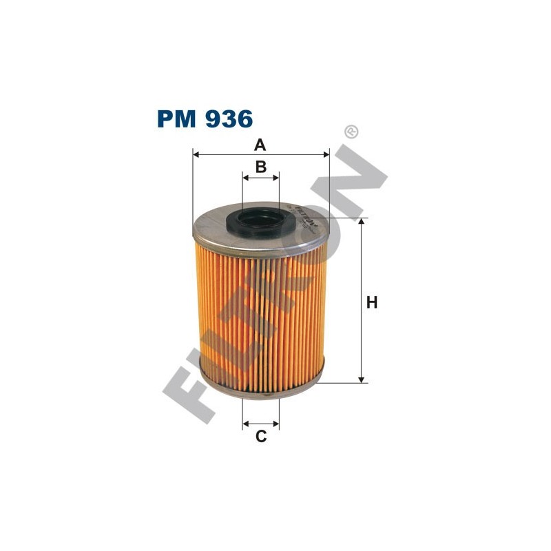 Filtro de Combustible Filtron PM936 Opel Astra Classic II, Astra G (Astra II), Combo B, Frontera B, Meriva A, Omega B, Signum