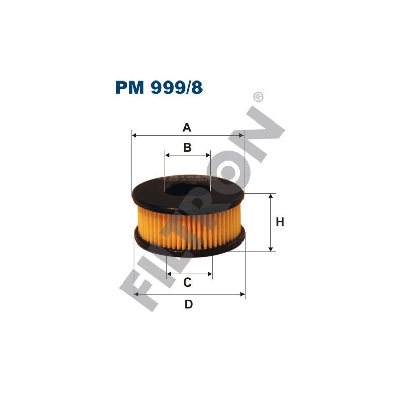 Filtro de Combustible Filtron PM999/8