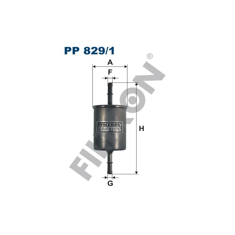 Filtro de Combustible Filtron PP829/1 Alfa Romeo 156