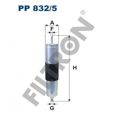 Filtro de Combustible Filtron PP832/5 BMW Serie 3 (E46), Serie Z3