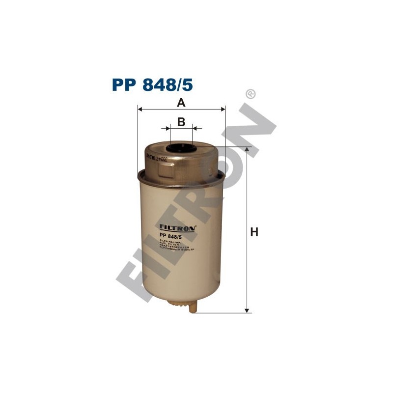 Filtro de Combustible Filtron PP848/5 Ford Transit (00)