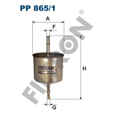 Filtro de Combustible Filtron PP865/1 Ford Explorer I, Windstar, Mercury Mountaineer