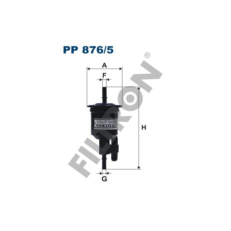 Filtro de Combustible Filtron PP876/5 Hyundai Trajet