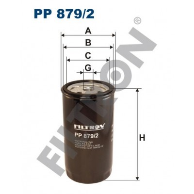 Filtro de Combustible Filtron PP879/2