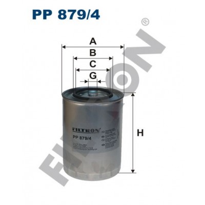 Filtro de Combustible Filtron PP879/4