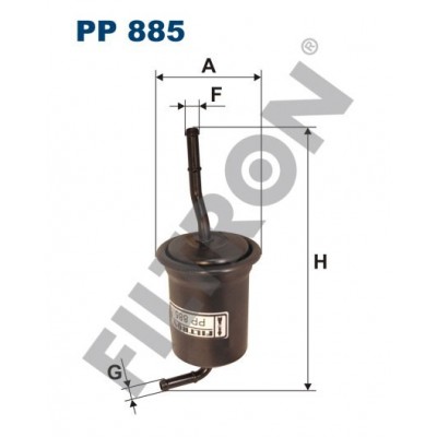 Filtro de Combustible Filtron PP885 Ford Probe, Mazda 626 (87-92) (GD/GV), 626 (91-98) (GE)