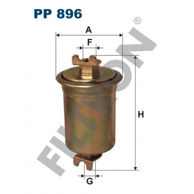 Filtro de Combustible Filtron PP896