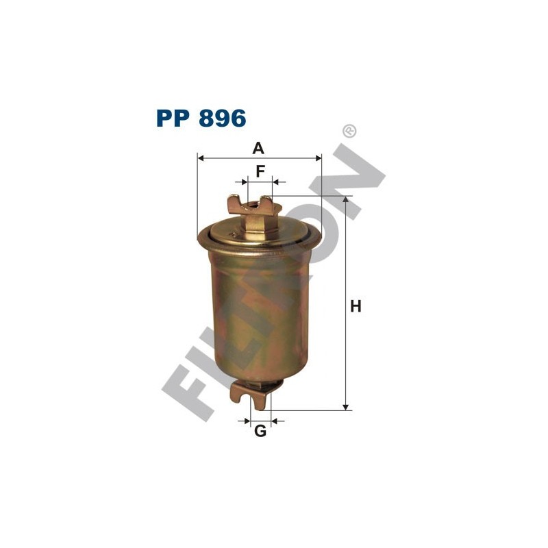 Filtro de Combustible Filtron PP896