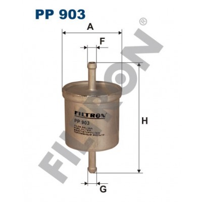 Filtro de Combustible Filtron PP903 Ford Maverick I, Infiniti, Isuzu, Nissan Almera (N15), Bluebird, Laurel, Maxima