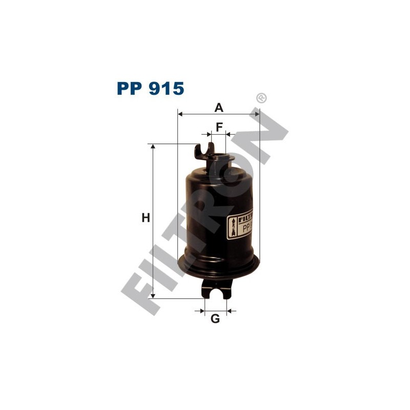 Filtro de Combustible Filtron PP915 Suzuki Vitara, X-90