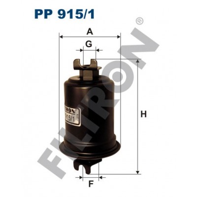 Filtro de Combustible Filtron PP915/1 Hyundai Sonata, Mitsubishi Galant III (84-87), Suzuki Samurai